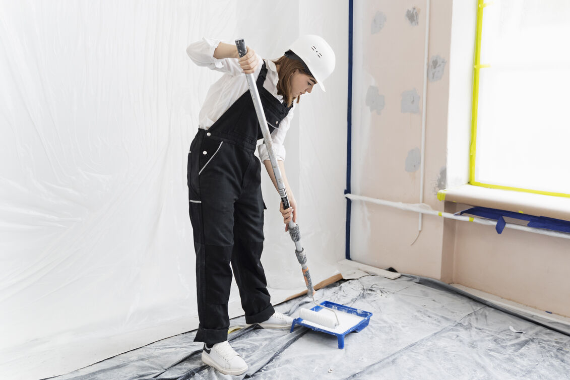 Commercial painting service